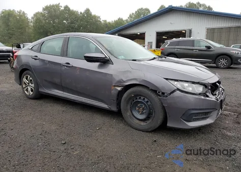 2018 Honda Civic Lx from USA, damaged, VIN 19XFC2F59JE202053